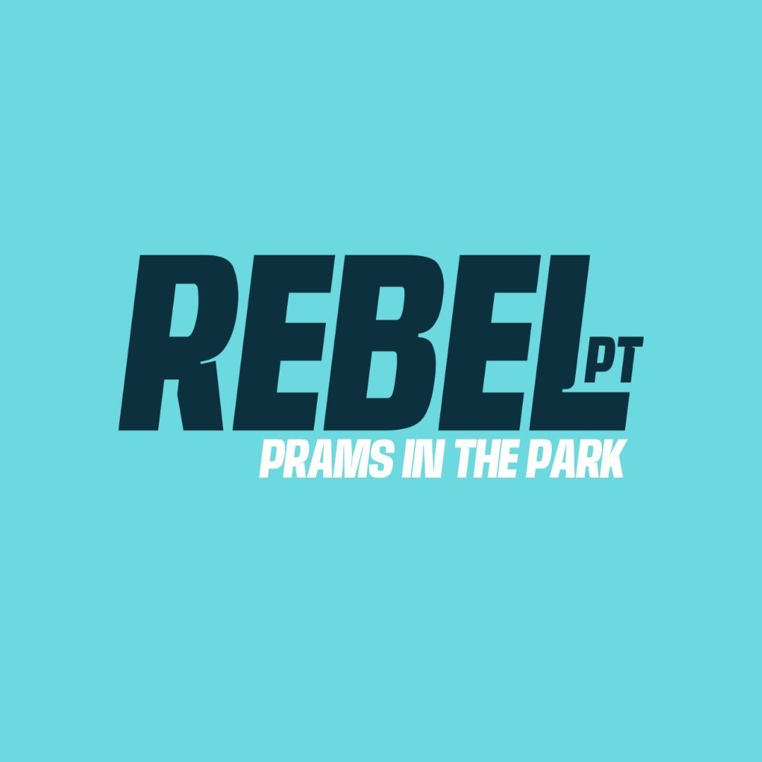 Rebel PT Prams in the Park Logo