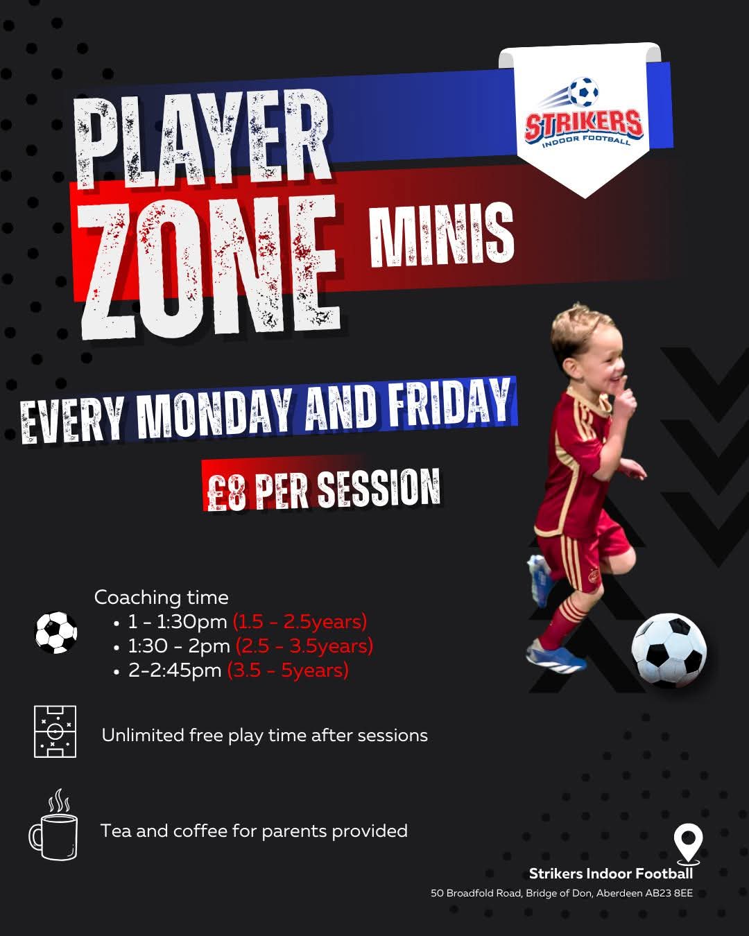 Strikers - Player Zone Minis Football Sessions