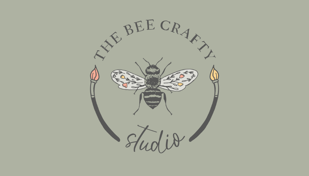The Bee Crafty Studio  Logo